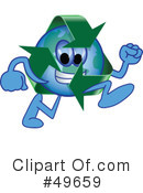 Recycle Mascot Clipart #49659 by Mascot Junction