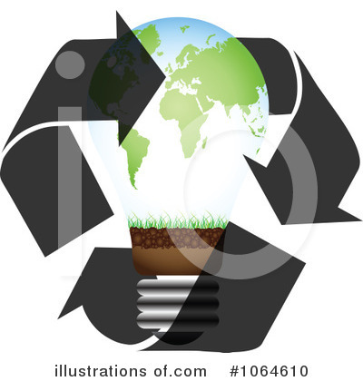 Royalty-Free (RF) Recycling Clipart Illustration by Andrei Marincas - Stock Sample #1064610
