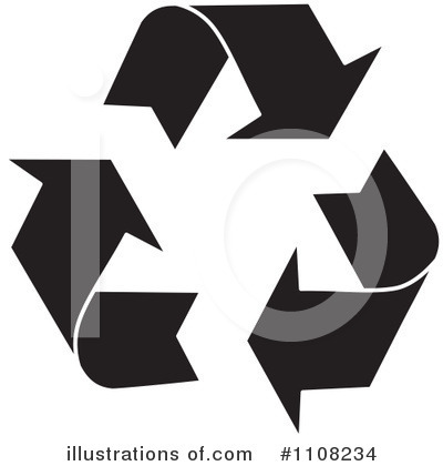 Recycle Arrows Clipart #1108234 by MilsiArt