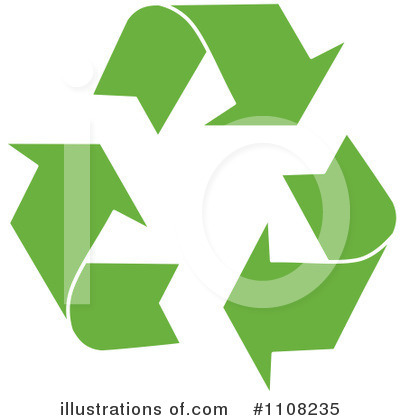 Royalty-Free (RF) Recycling Clipart Illustration by MilsiArt - Stock Sample #1108235