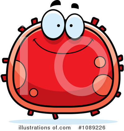 Red Cell Clipart #1089226 by Cory Thoman