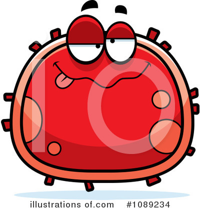 Royalty-Free (RF) Red Blood Cell Clipart Illustration by Cory Thoman - Stock Sample #1089234
