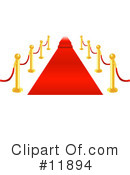Red Carpet Clipart #11894 by AtStockIllustration