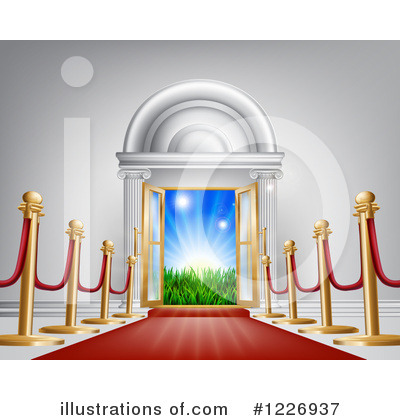 Royalty-Free (RF) Red Carpet Clipart Illustration by AtStockIllustration - Stock Sample #1226937