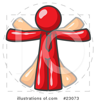 Royalty-Free (RF) Red Collection Clipart Illustration by Leo Blanchette - Stock Sample #23073