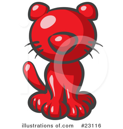 Royalty-Free (RF) Red Collection Clipart Illustration by Leo Blanchette - Stock Sample #23116