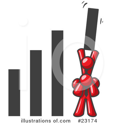 Royalty-Free (RF) Red Collection Clipart Illustration by Leo Blanchette - Stock Sample #23174