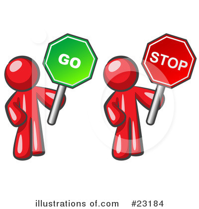 Stop Sign Clipart #23184 by Leo Blanchette