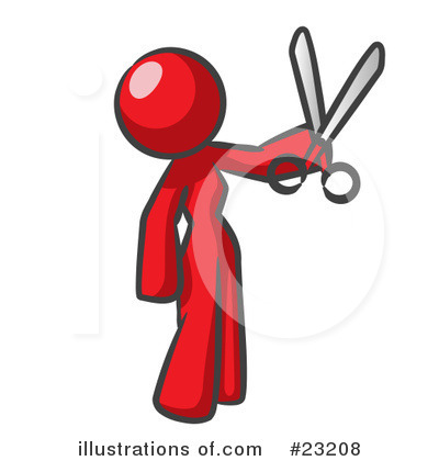 Scissors Clipart #23208 by Leo Blanchette