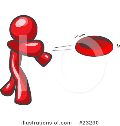 Royalty-Free (RF) Red Collection Clipart Illustration by Leo Blanchette - Stock Sample #23230
