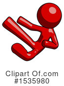 Red Design Mascot Clipart #1535980 by Leo Blanchette