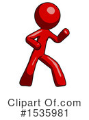 Red Design Mascot Clipart #1535981 by Leo Blanchette