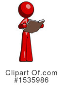 Red Design Mascot Clipart #1535986 by Leo Blanchette