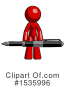 Red Design Mascot Clipart #1535996 by Leo Blanchette