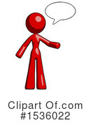Red Design Mascot Clipart #1536022 by Leo Blanchette