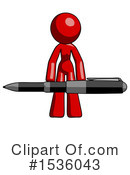 Red Design Mascot Clipart #1536043 by Leo Blanchette