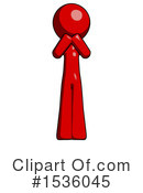 Red Design Mascot Clipart #1536045 by Leo Blanchette