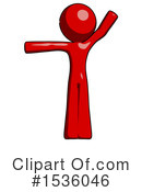 Red Design Mascot Clipart #1536046 by Leo Blanchette