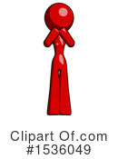 Red Design Mascot Clipart #1536049 by Leo Blanchette
