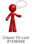 Red Design Mascot Clipart #1536058 by Leo Blanchette