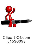 Red Design Mascot Clipart #1536098 by Leo Blanchette