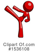 Red Design Mascot Clipart #1536108 by Leo Blanchette