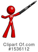 Red Design Mascot Clipart #1536112 by Leo Blanchette