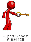 Red Design Mascot Clipart #1536126 by Leo Blanchette