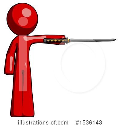 Royalty-Free (RF) Red Design Mascot Clipart Illustration by Leo Blanchette - Stock Sample #1536143