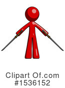 Red Design Mascot Clipart #1536152 by Leo Blanchette
