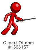 Red Design Mascot Clipart #1536157 by Leo Blanchette