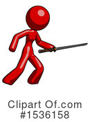 Red Design Mascot Clipart #1536158 by Leo Blanchette