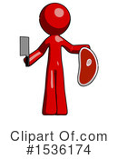 Red Design Mascot Clipart #1536174 by Leo Blanchette