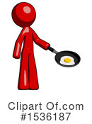Red Design Mascot Clipart #1536187 by Leo Blanchette