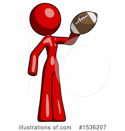 Royalty-Free (RF) Red Design Mascot Clipart Illustration by Leo Blanchette - Stock Sample #1536207