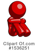 Red Design Mascot Clipart #1536251 by Leo Blanchette