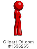 Red Design Mascot Clipart #1536265 by Leo Blanchette