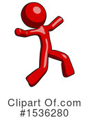 Red Design Mascot Clipart #1536280 by Leo Blanchette