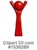 Red Design Mascot Clipart #1536289 by Leo Blanchette