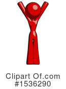 Red Design Mascot Clipart #1536290 by Leo Blanchette
