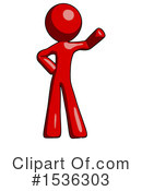 Red Design Mascot Clipart #1536303 by Leo Blanchette
