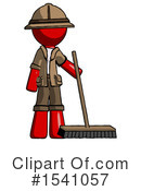 Red Design Mascot Clipart #1541057 by Leo Blanchette