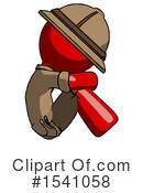 Red Design Mascot Clipart #1541058 by Leo Blanchette