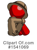 Red Design Mascot Clipart #1541069 by Leo Blanchette