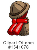 Red Design Mascot Clipart #1541078 by Leo Blanchette