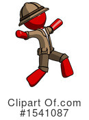 Red Design Mascot Clipart #1541087 by Leo Blanchette