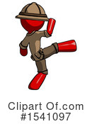 Red Design Mascot Clipart #1541097 by Leo Blanchette