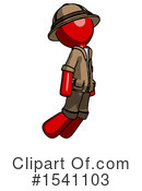 Red Design Mascot Clipart #1541103 by Leo Blanchette