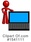 Red Design Mascot Clipart #1541111 by Leo Blanchette