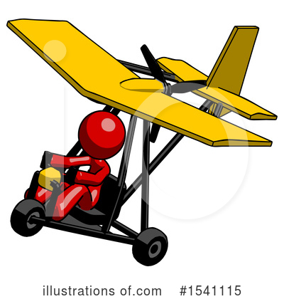 Royalty-Free (RF) Red Design Mascot Clipart Illustration by Leo Blanchette - Stock Sample #1541115